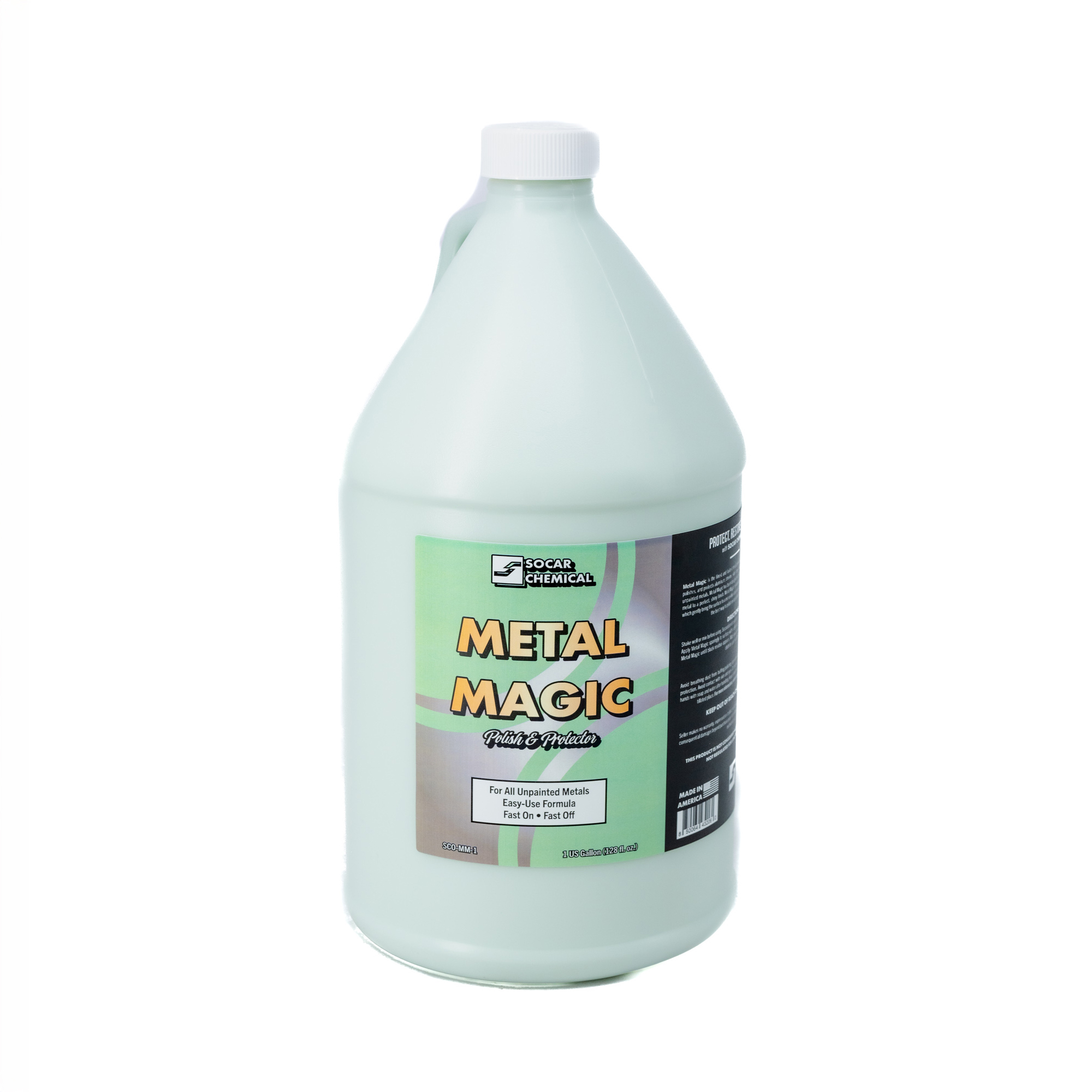 SOCAR Metal Magic Fast/Easy Metal Polish - 1 Gal., For All Metals, Model# SCO-MM-1